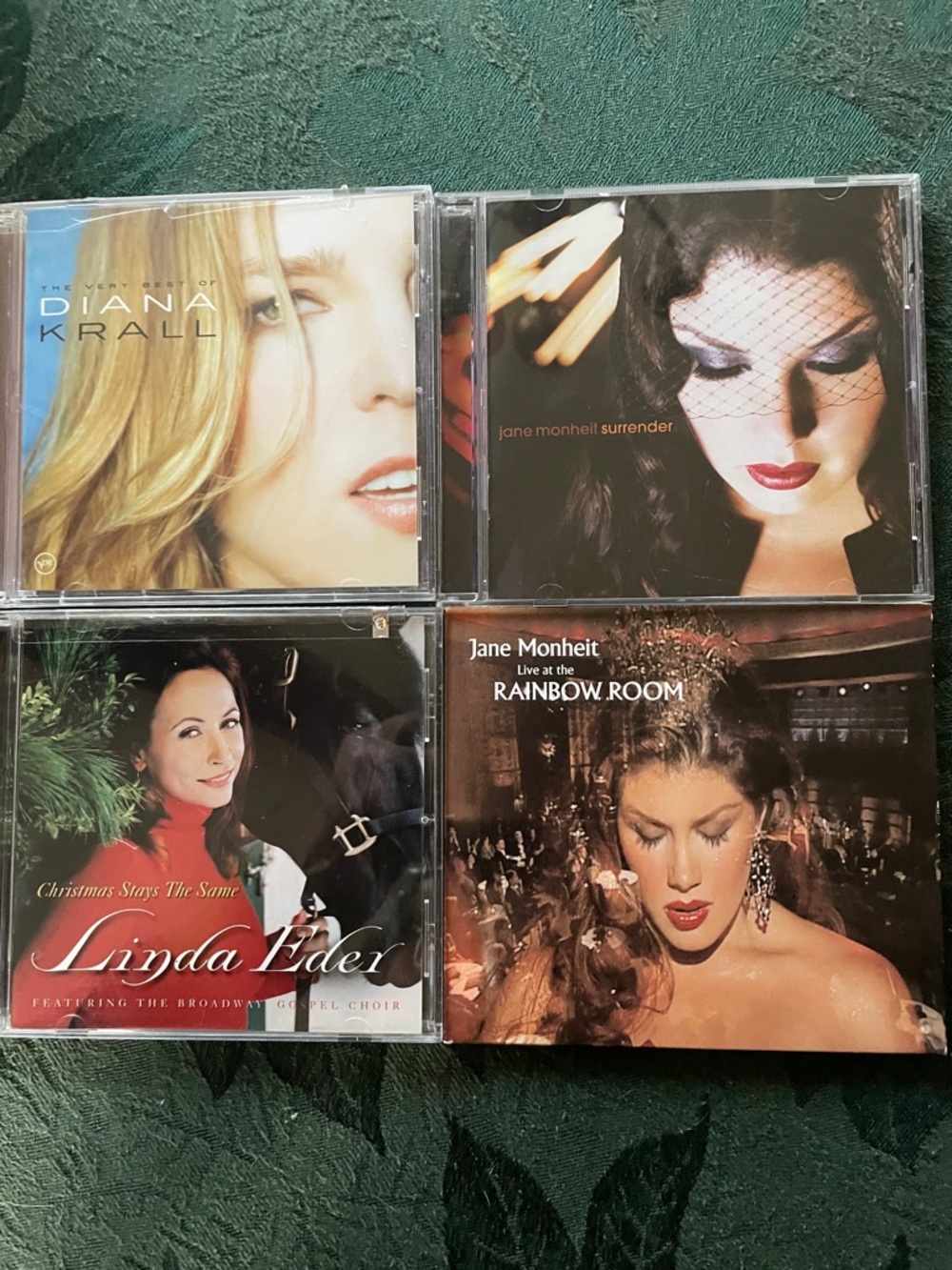 4 female artists cds.